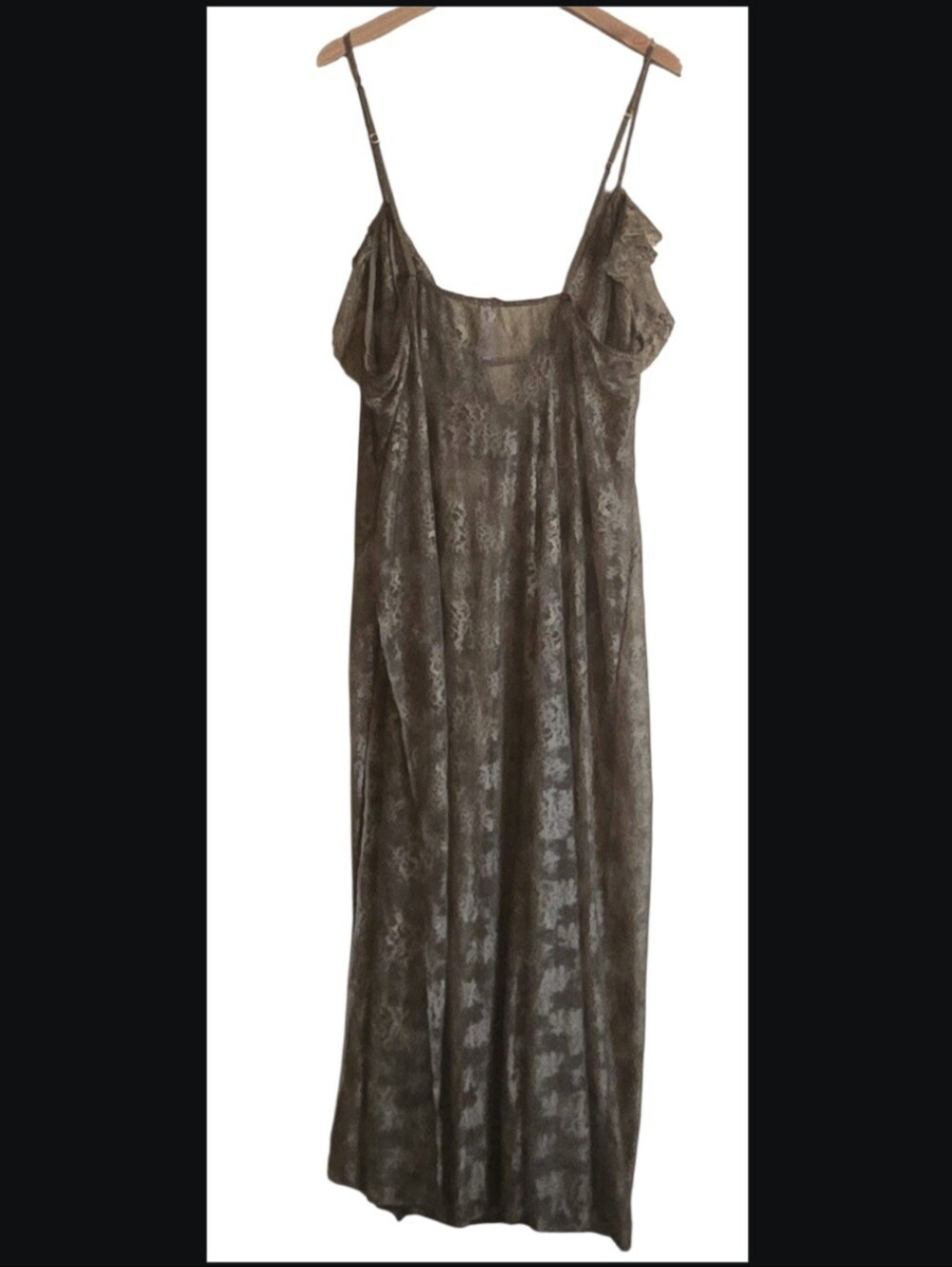 Savage X Fenty Chantilly Cascade Lace Slip Dress - Picture 6 of 6
